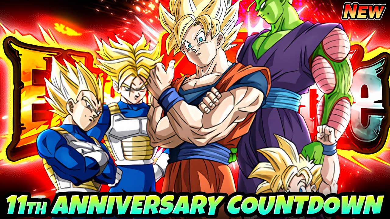 90% DMG REDUCTION 11th Anni Countdown EZA!! STR LR SSJ Goku Z Fighters | Dragon Ball Z Dokkan Battle