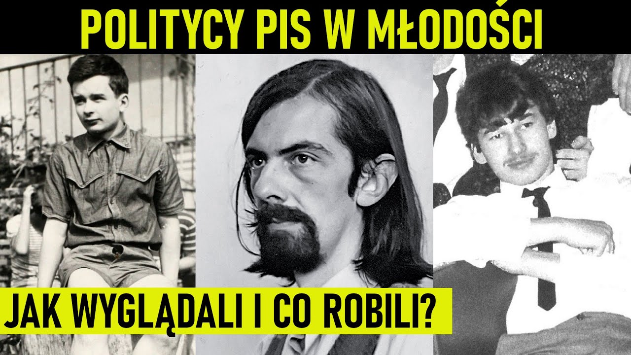 Jak wyglądali i co robili Politycy PIS w młodości?