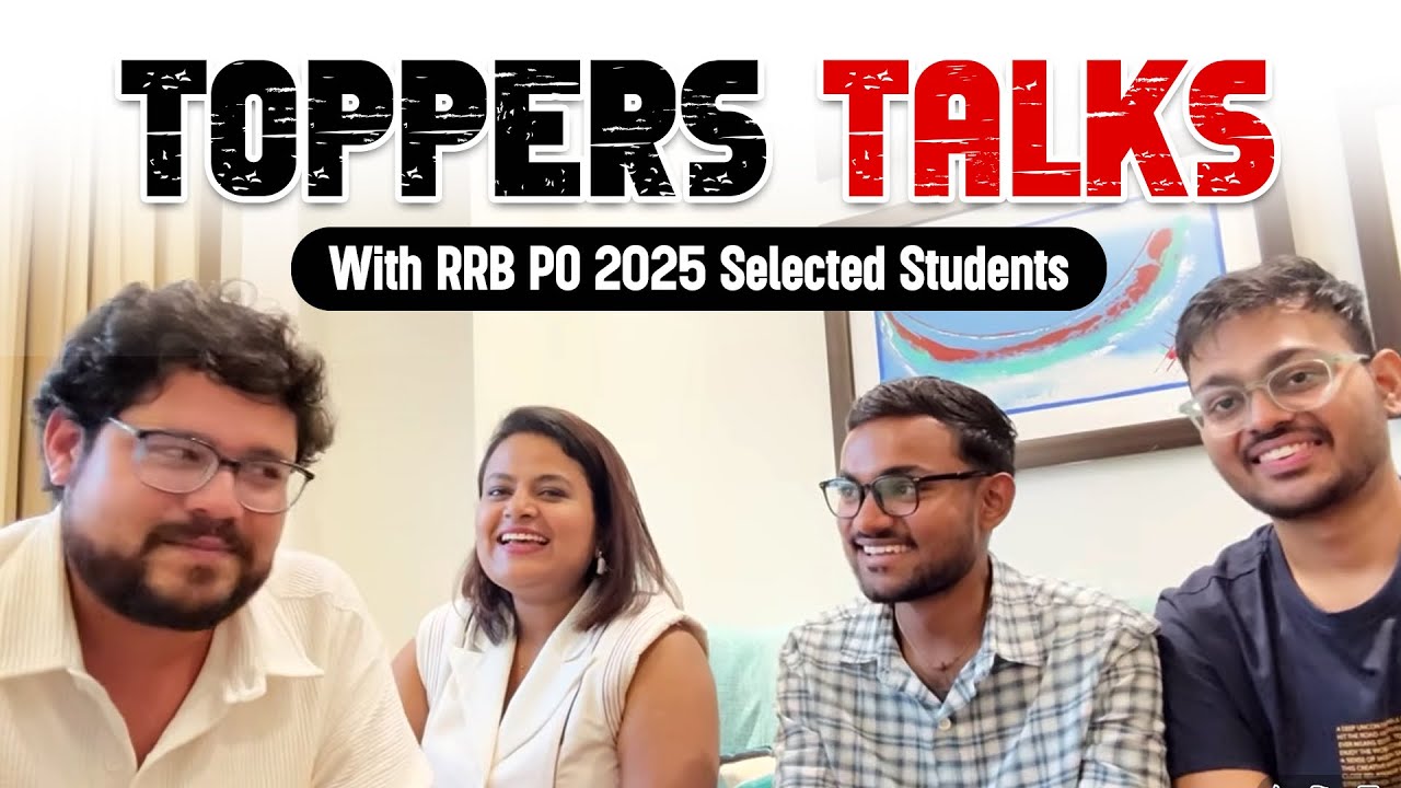 Toppers Talks With RRB PO 2025 Selected Students | Ankush Lamba