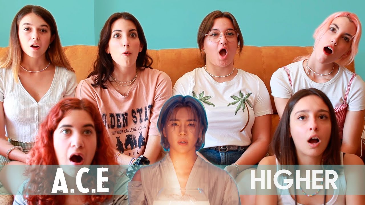 A.C.E(에이스) _ 'Higher' MV | Spanish college students REACTION (ENG SUB)