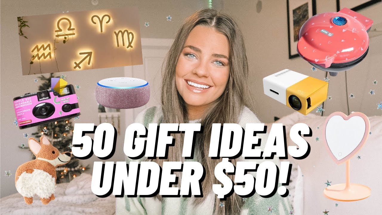 50 Christmas Wishlist Gift Ideas Under $50!! *affordable*