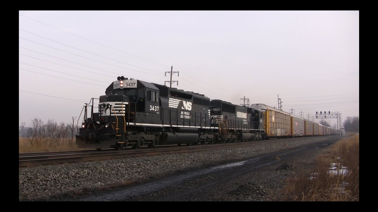 Trains on the Norfolk Southern Harrisburg Line March 2013
