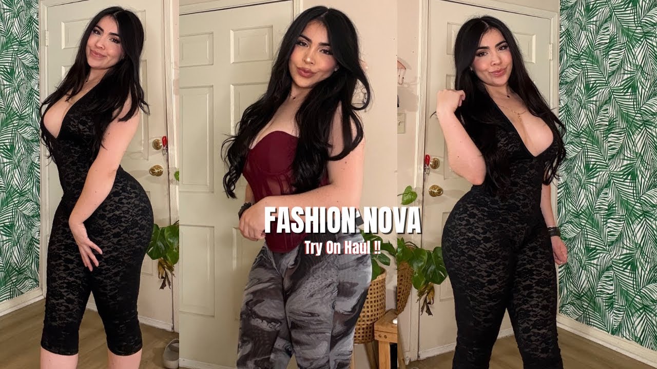 Примерка одежды Fashion Nova за 300 долларов | Я была в шоке!