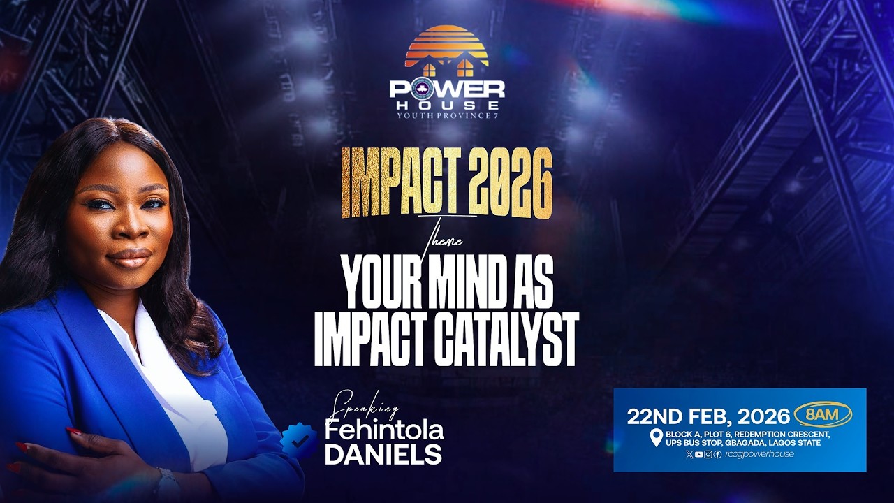 YOUR MINDAS IMPACT CATALYST || SUNDAY SERVICE || FEHINTOLA DANIELS
