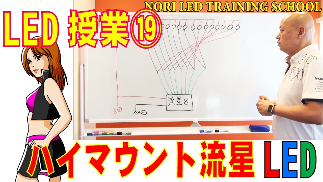LEDスクール⑲流れるハイマウントLED解説