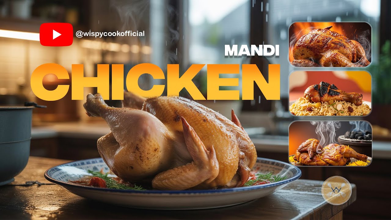 🌧️ Rain + 🍗 Mandi + Magic | Home-Cooked Chicken Mandi Without Rice | Perfect Rain Day Feast
