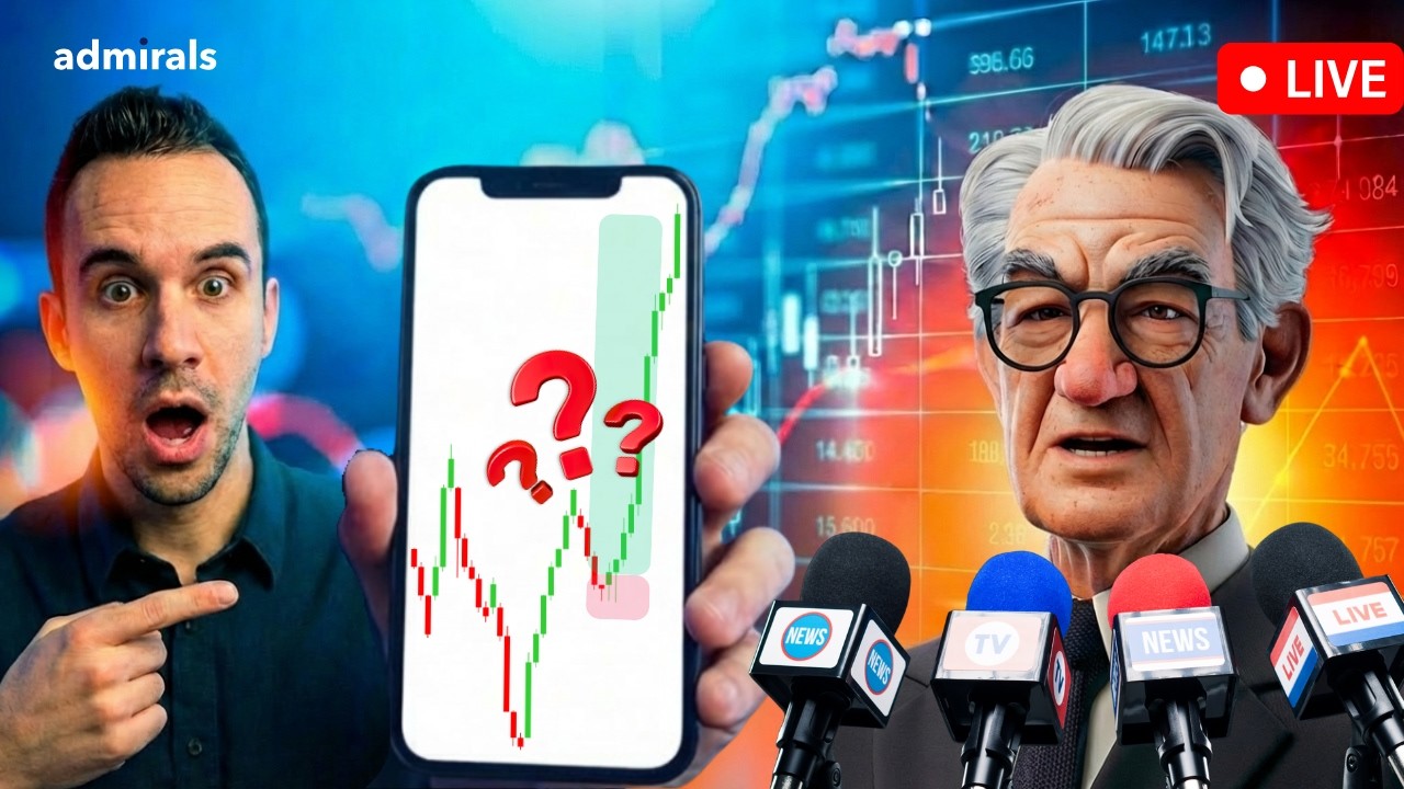 🔴 DIRECT FOMC | Powell parle, les marchés bougent #shorts