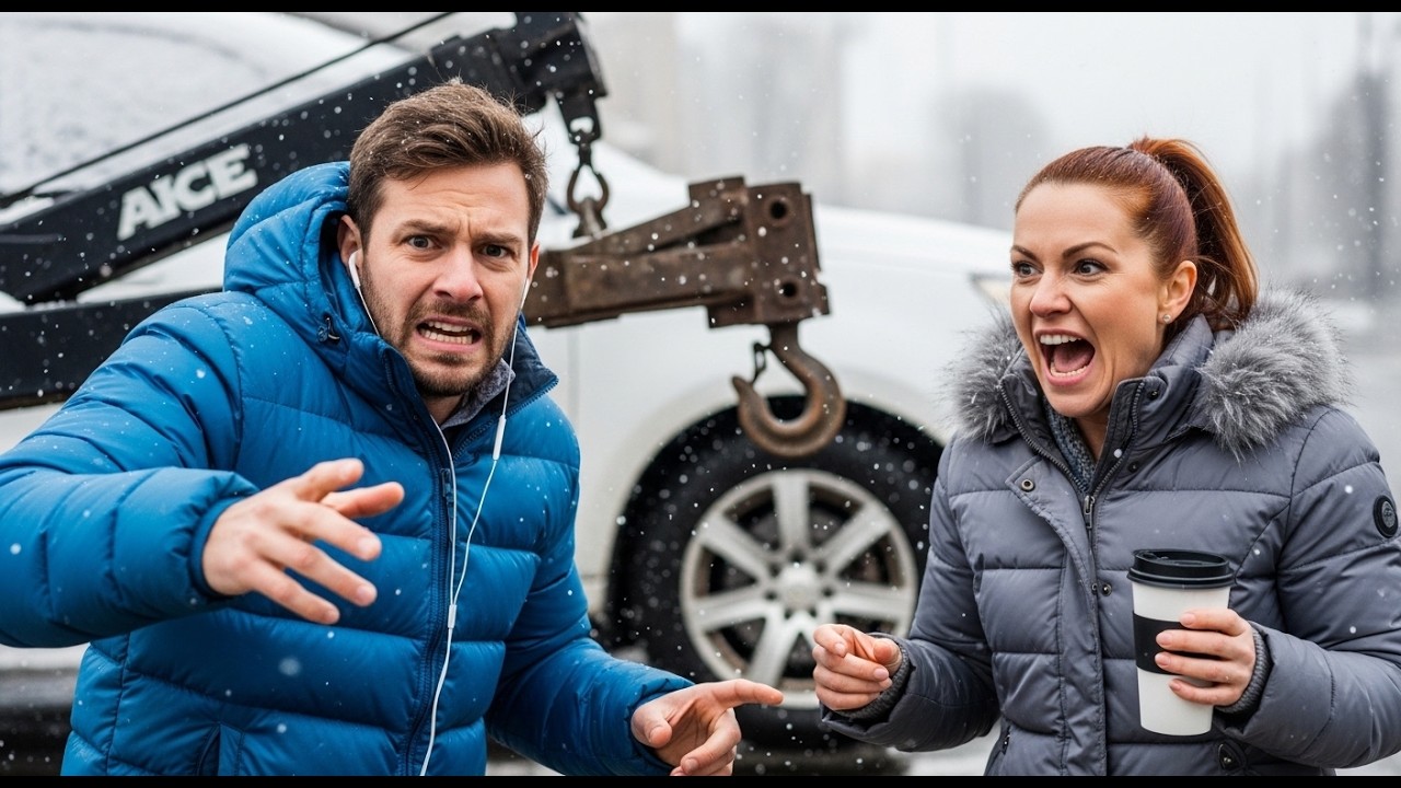 The Tow Driver Hooked My Car Because The HOA Said My Snow Pile Was Illegal