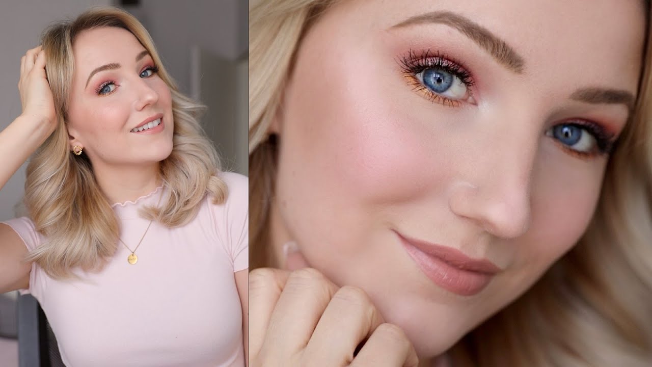 GRWM VERTIKAL - Sanfte Wellen & Makeup in Ros&eacute; T&ouml;nen - TheBeauty2go