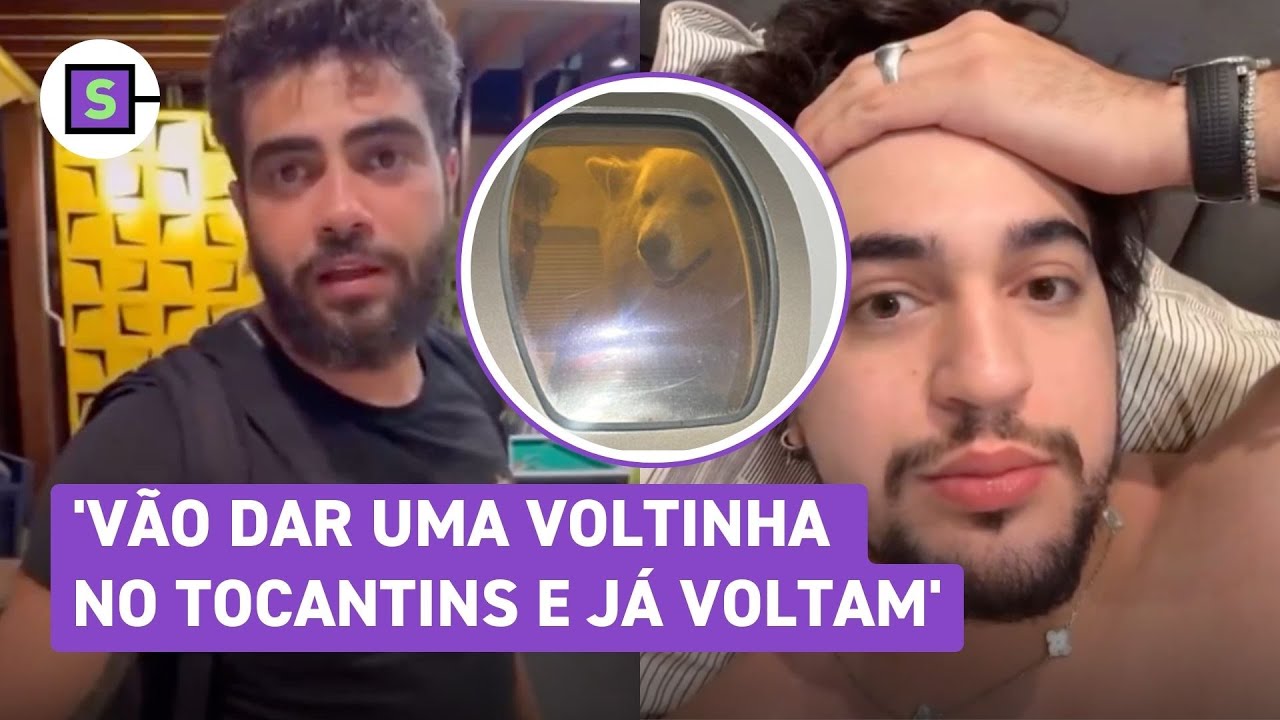 Henrique e Juliano roubam cães de Nattan e levam a outro estado: 'Malucos'