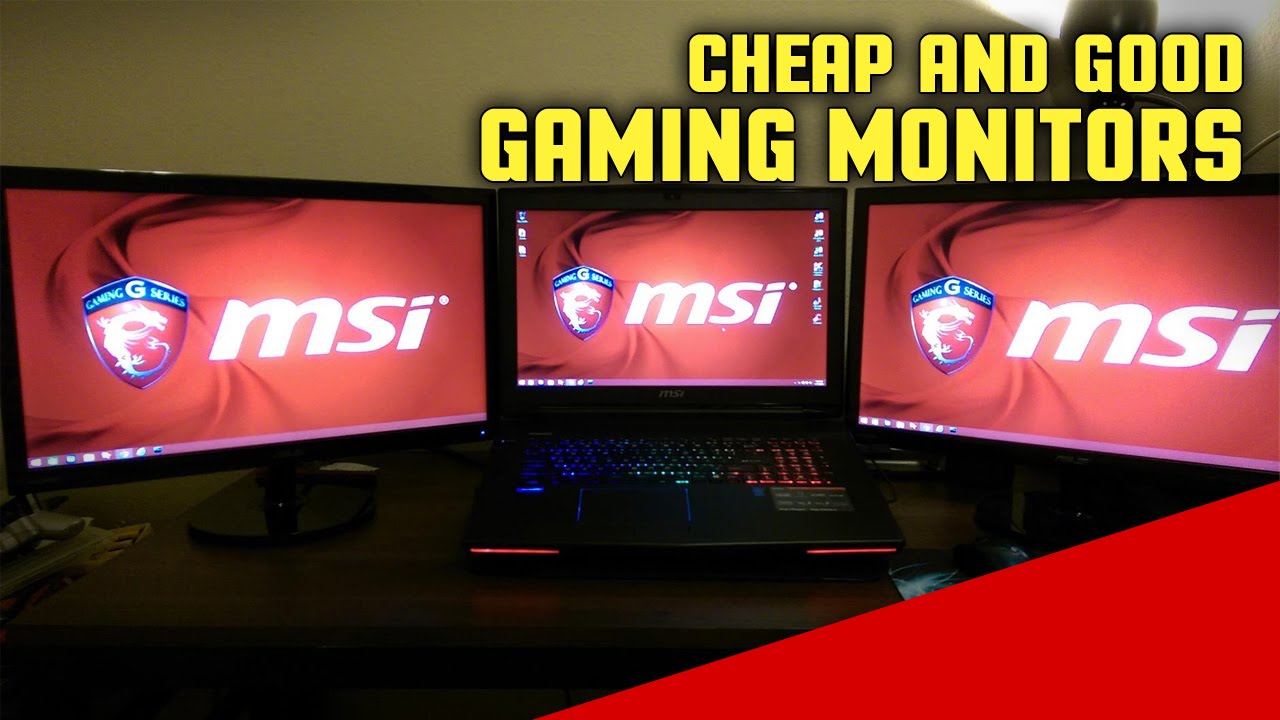 Best Cheap FPS Gaming Monitors with Low Input Lag