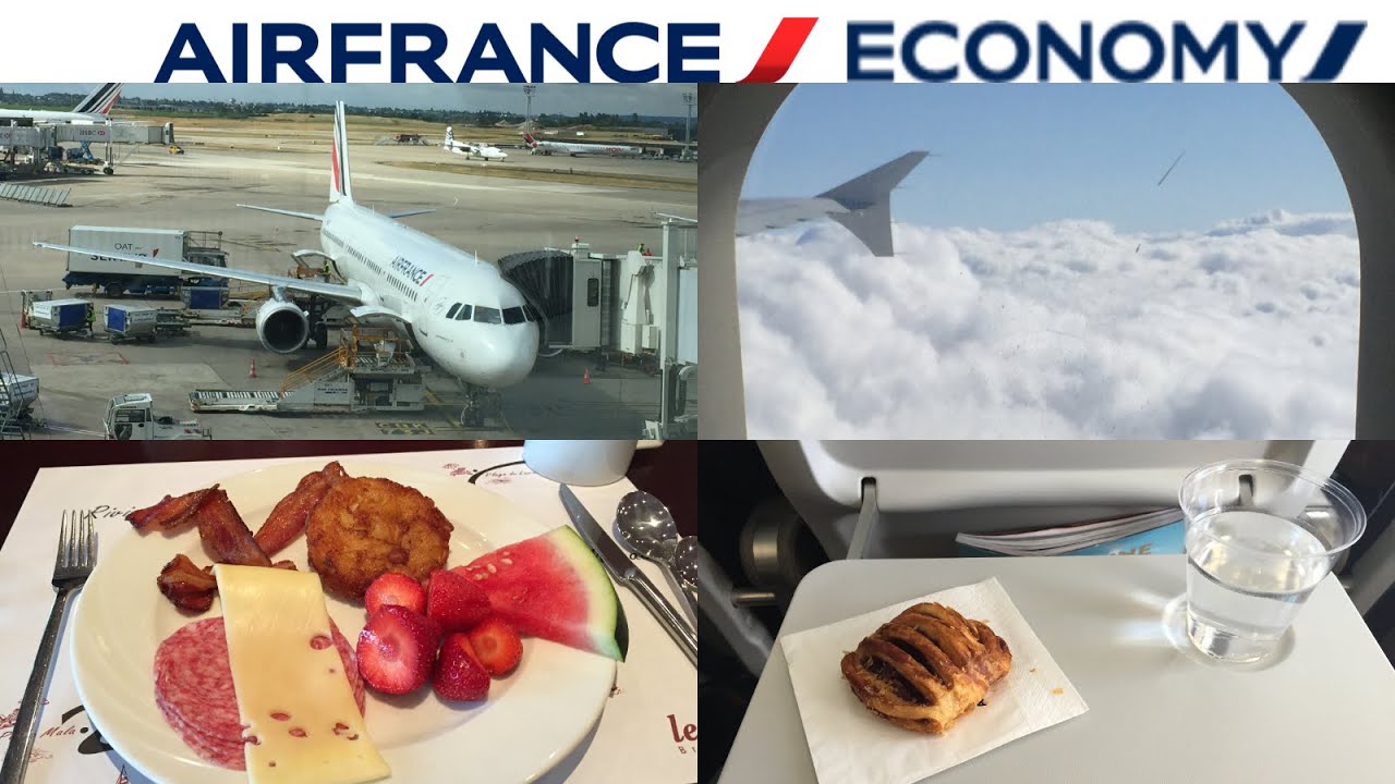Air France ECONOMY Class: Nice to Paris Orly