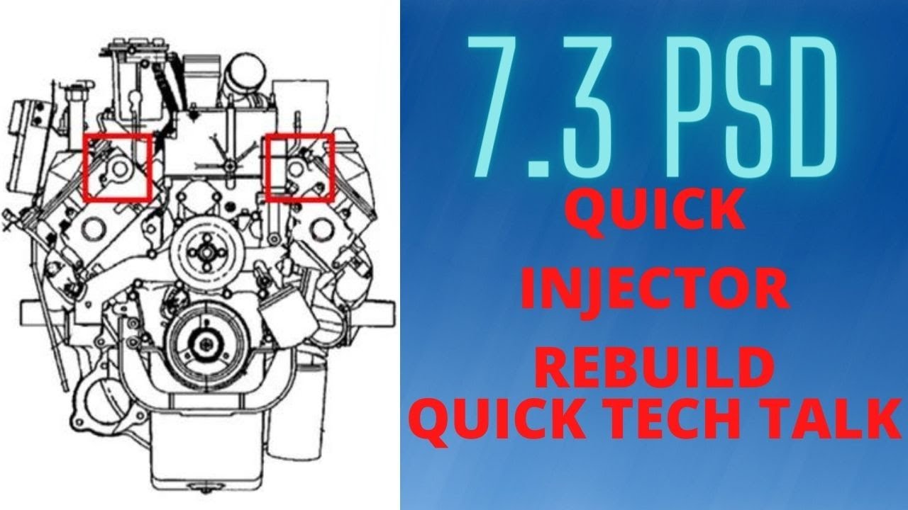 🛻📽️ ....7 3 PSD QUICK TECH БЫСТРАЯ ВОССТАНОВКА ИНЖЕКТОРА 🟢🟡🔴🟢