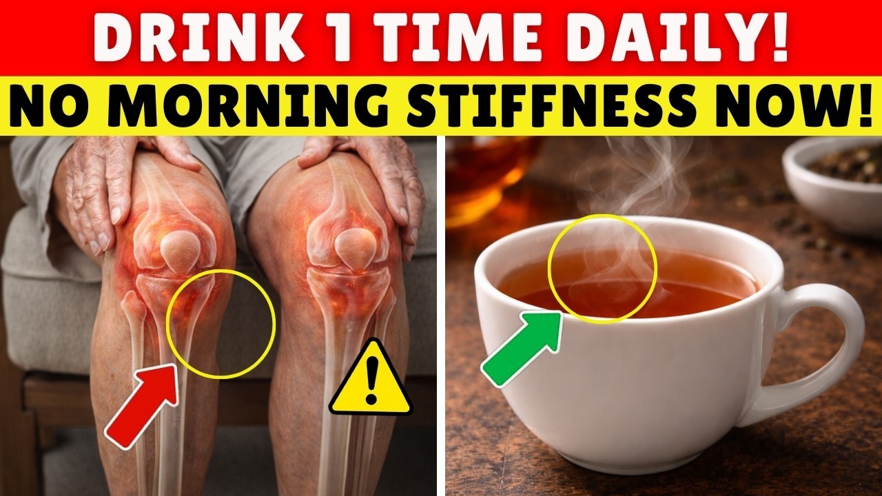JUST 1 CUP! Stops Morning Stiffness in 3 Days  Senior Health