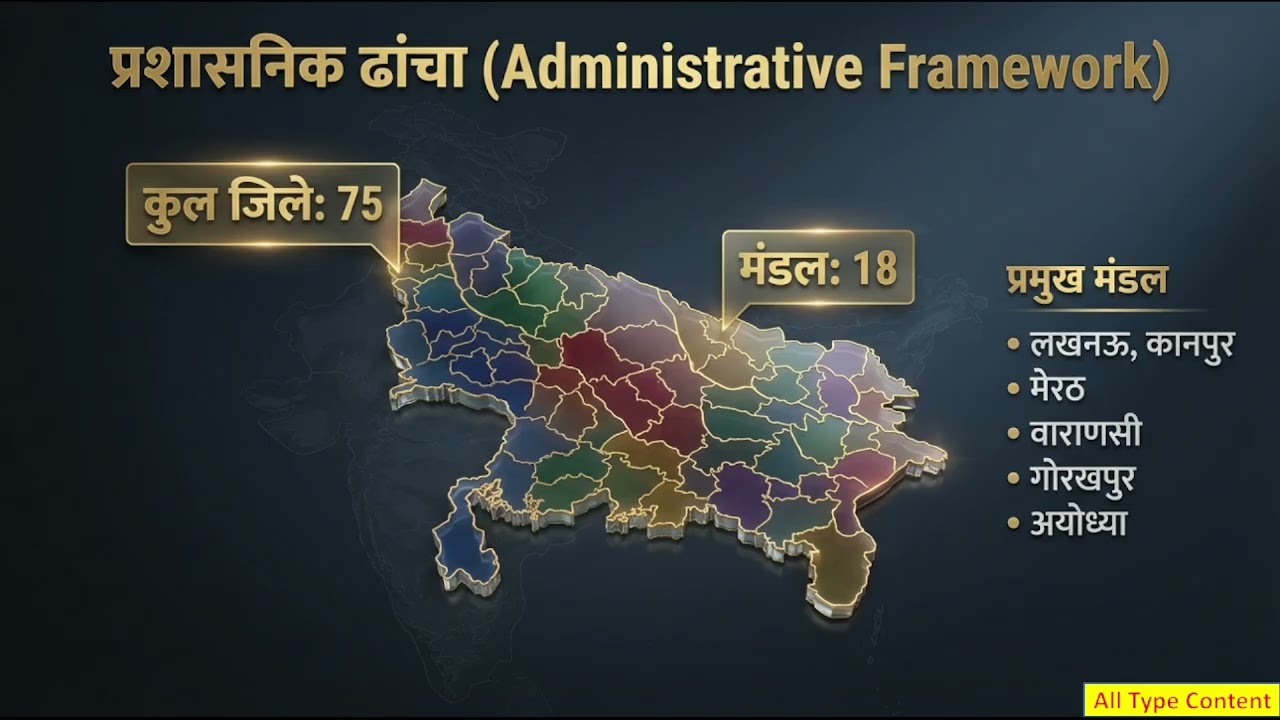 Uttar Pradesh Geography & History | One Shot Revision | All UP Exams