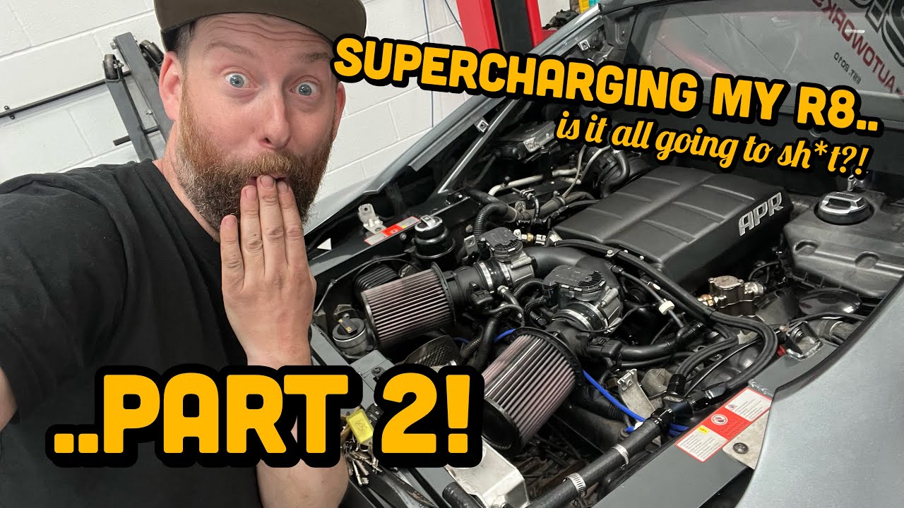 SUPERCHARGING MY AUDI R8 V8 - PART 2