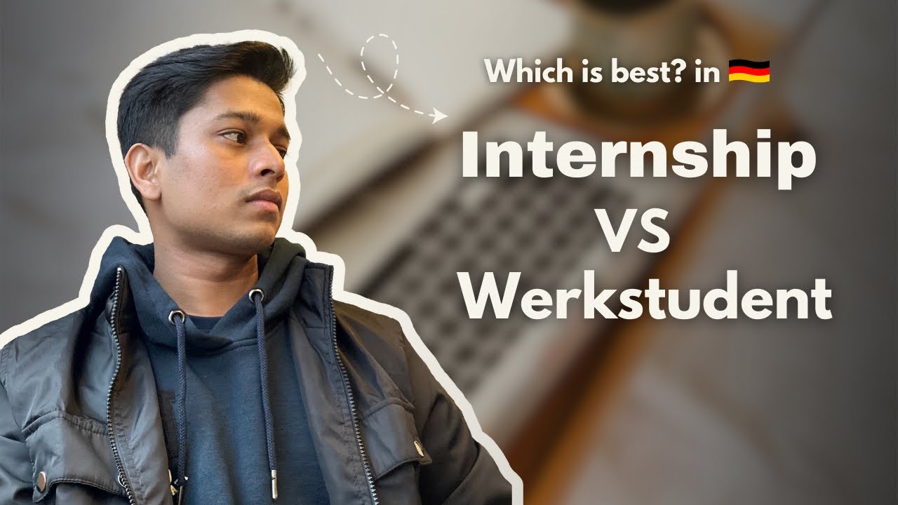 Indian Student Explains Working Student vs Internship in Germany 🇩🇪