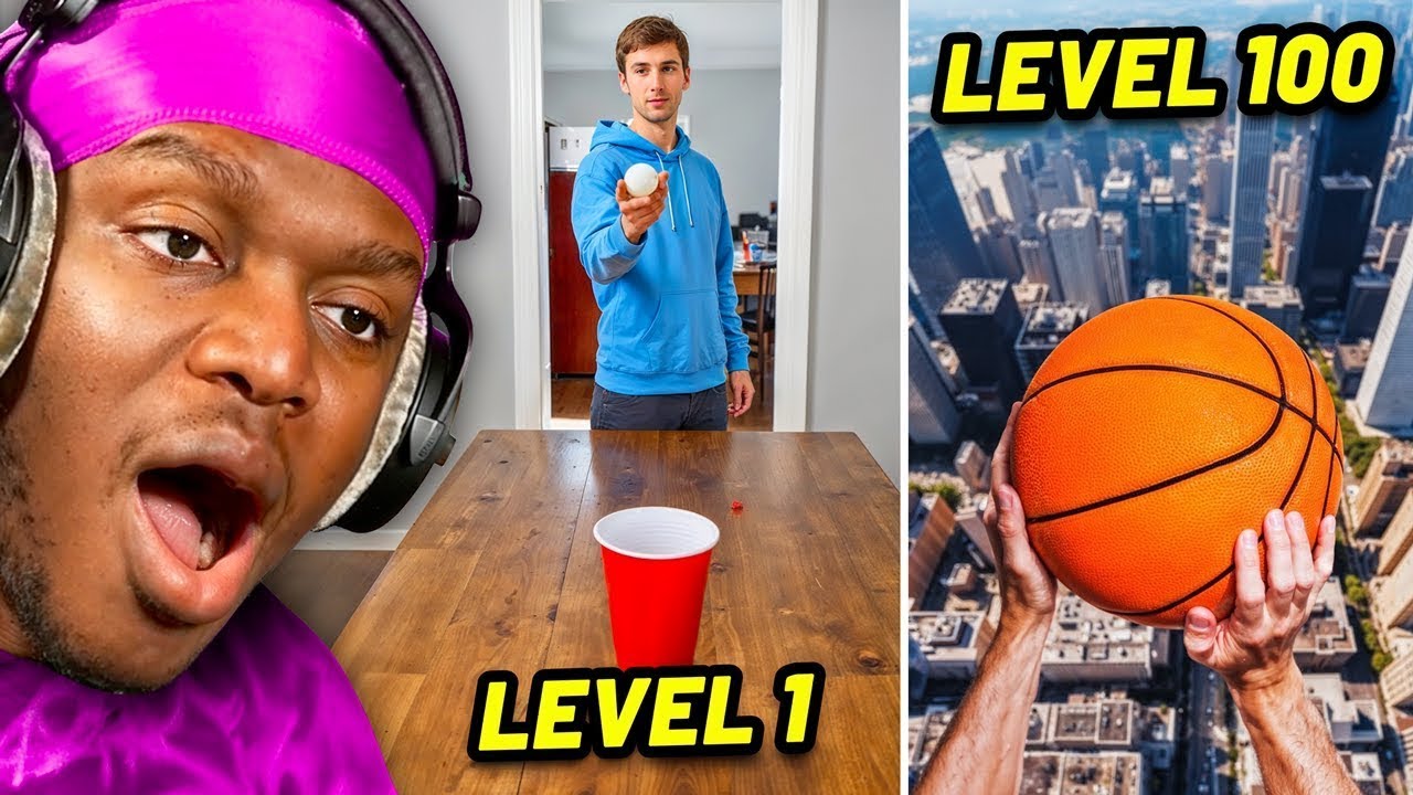 Level 1 To Level 100 Trick Shots!