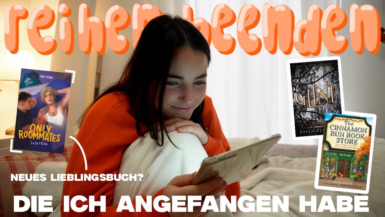 mein ziel ist es übrigens meine angefangenen reihen auf 0 zu bekommen 😋 | spoilerfreier lesevlog