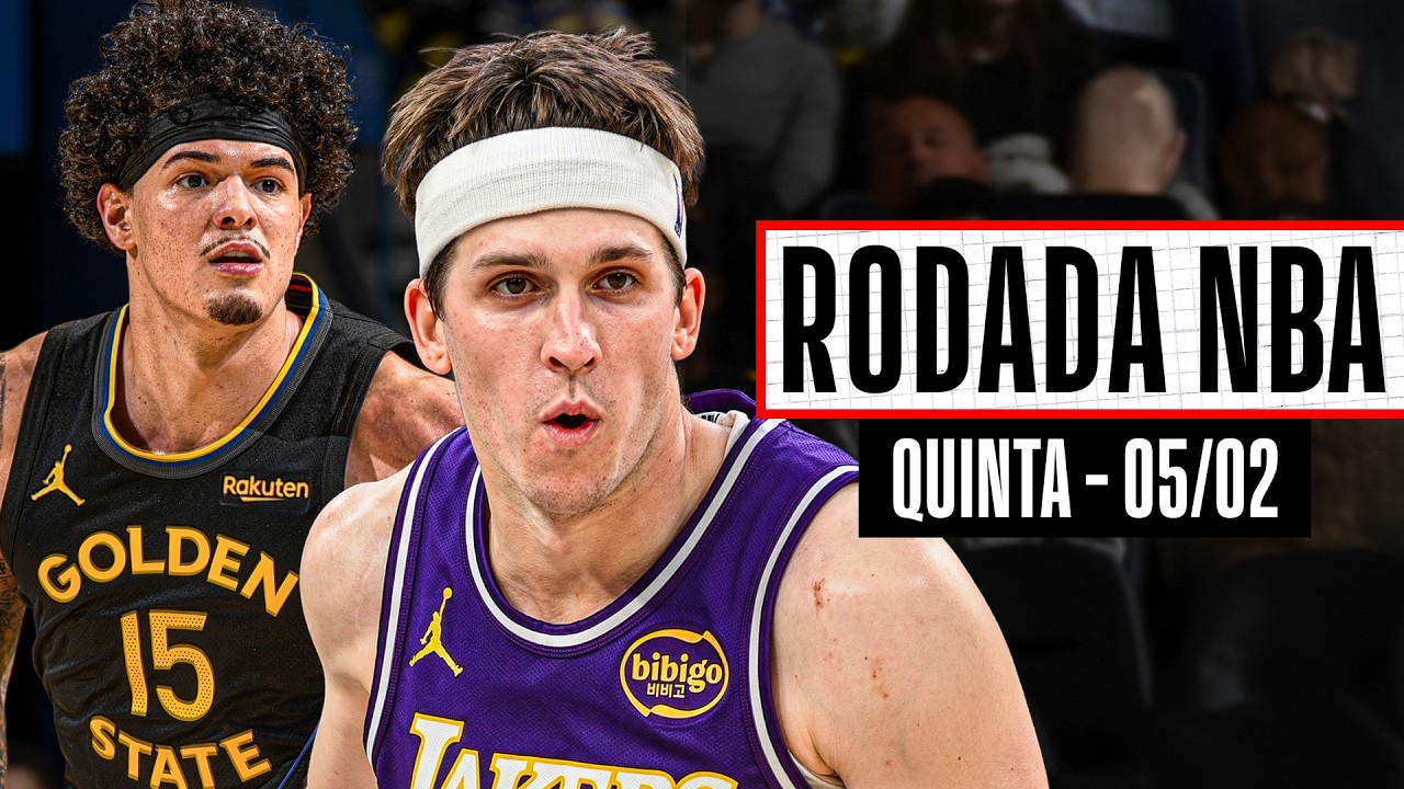 LAKERS têm grande reação no 2º tempo; GUI SANTOS conduz virada dos WARRIORS - Rodada NBA 05/02