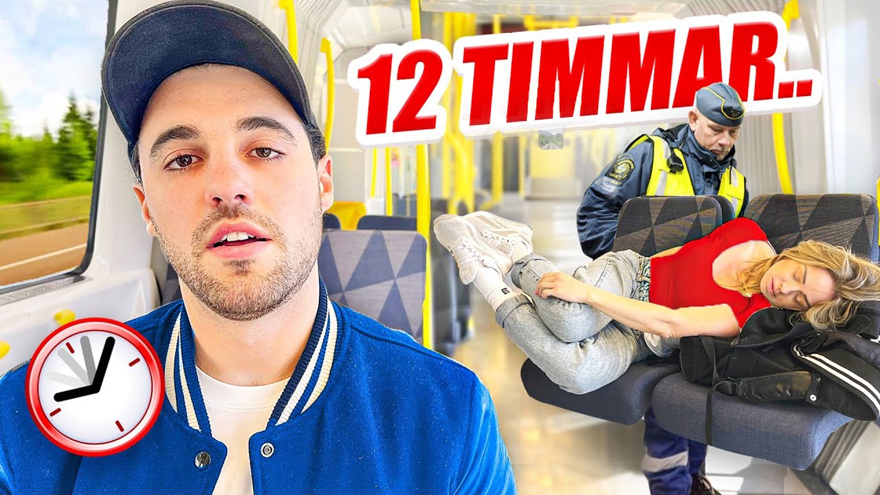 SPENDERAR 12 TIMMAR P&Aring; TUNNELBANAN..