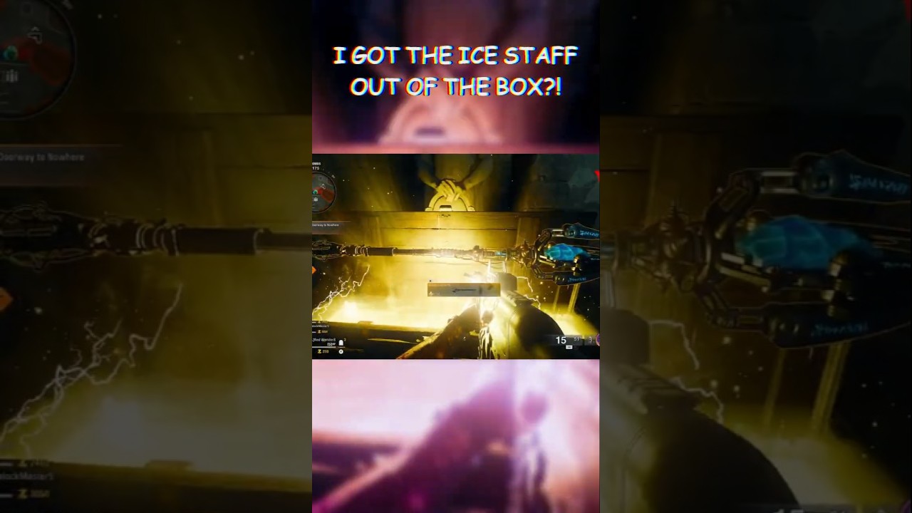 GETTING THE ICE STAFF FROM THE MYSTERY BOX!? | #callofduty #shorts