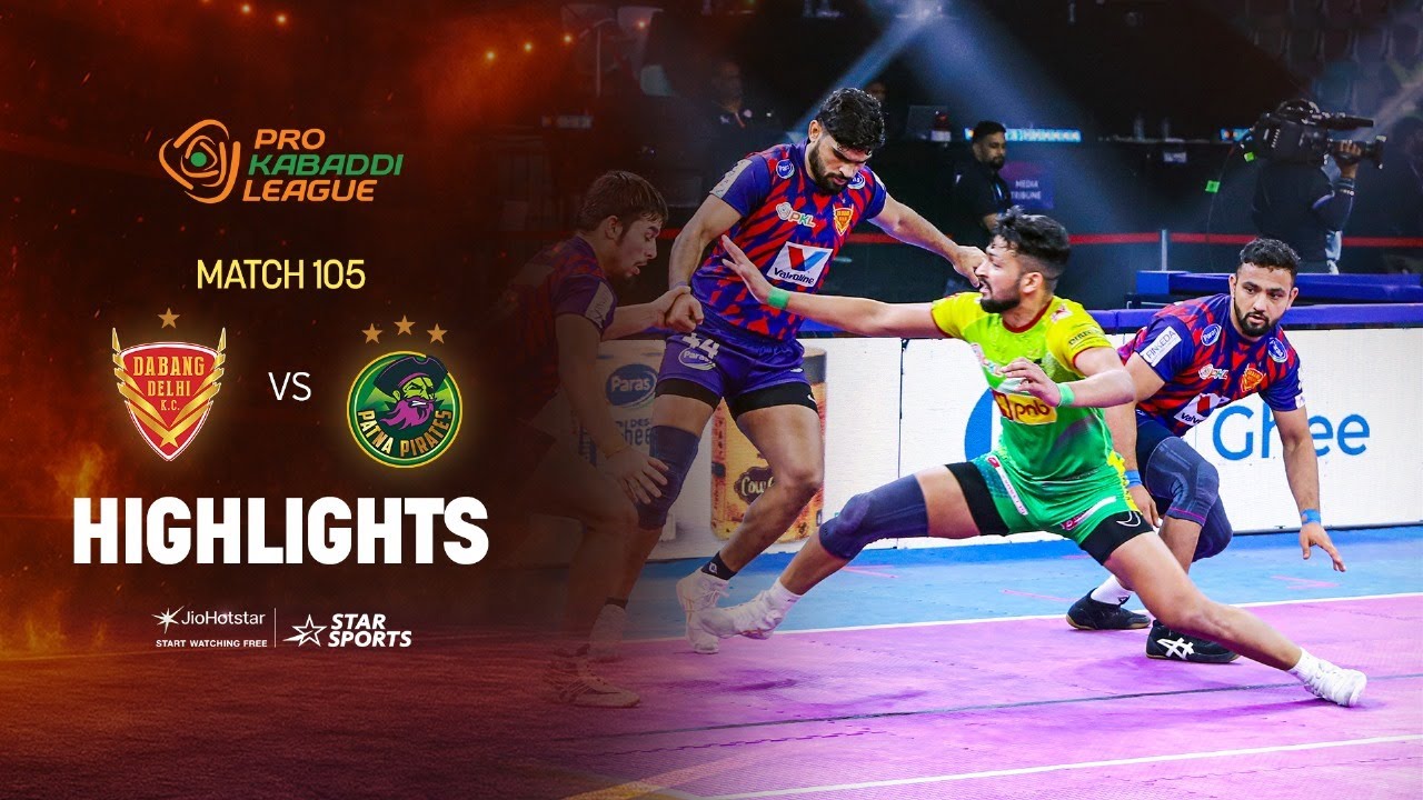Patna Pirates crush Dabang Delhi K.C. with commanding 35-point win | HIGHLIGHTS | PKL 12