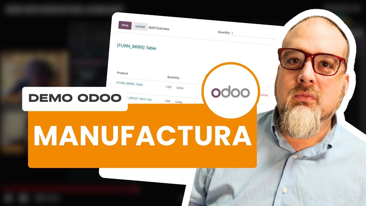 DEMO ODOO MANUFACTURA | GLOBALSOFT