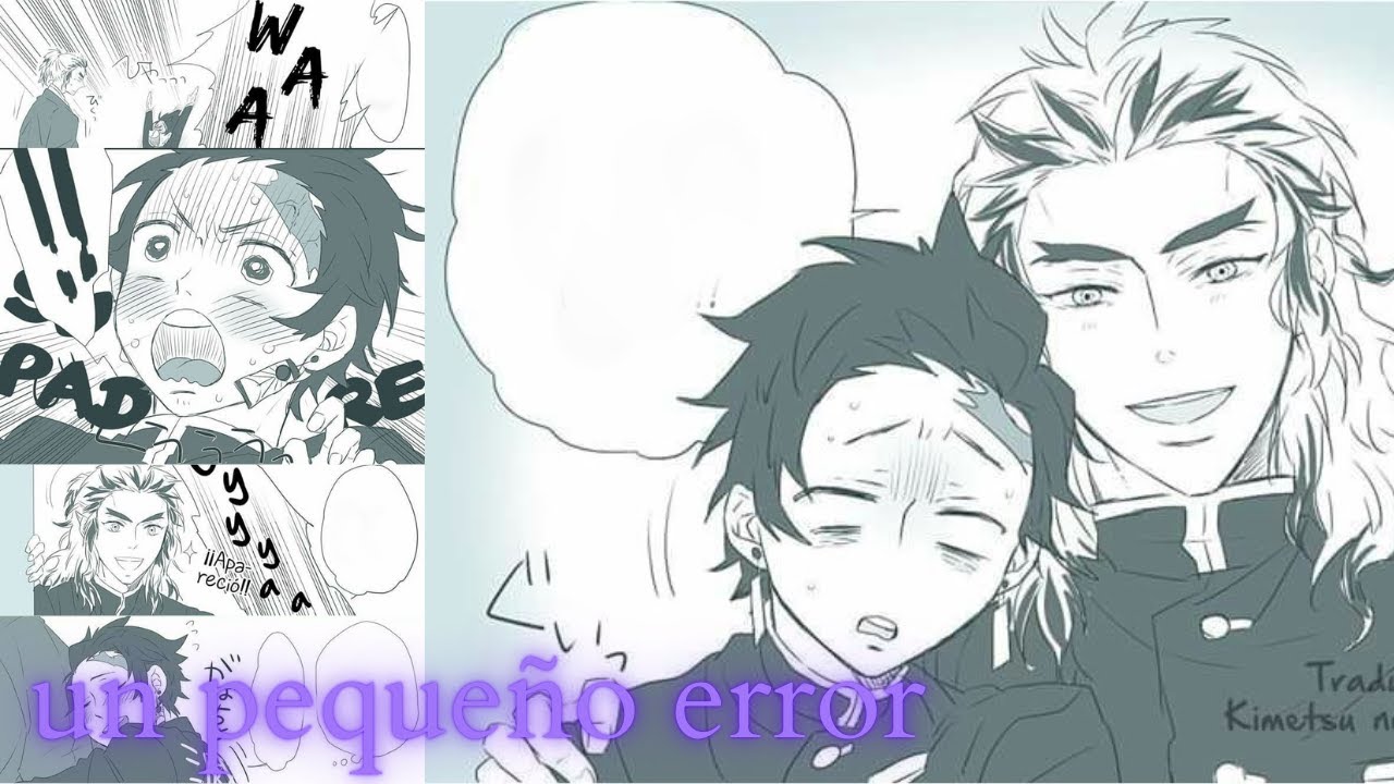 una equivocacion || tanjiro x rengoku || comic dub