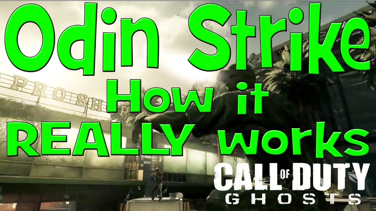 COD Ghosts - Odin Strike, K.E.M. Strike, and Satellite Strike - How it REALLY works. Ghosts Gameplay
