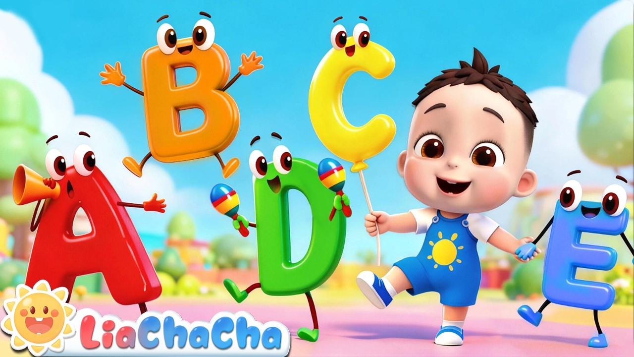Learn ABC Alphabet Song | ABC Song for Babies | Toddler Songs & Preschool Learning | LiaChaCha