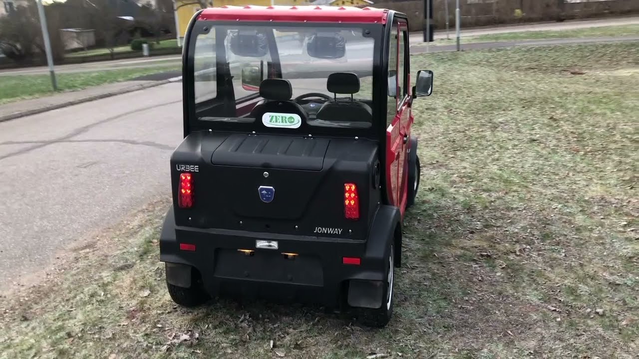 Köp Elmopedbil Jonway Urbee på Klaravik.se