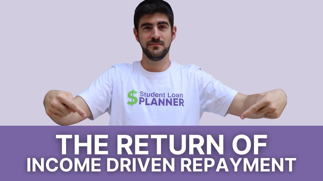 &ldquo;New&rdquo; Income Driven Repayment Plans