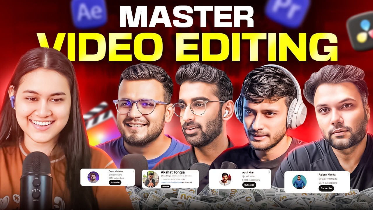 How To Start Video Editing in&nbsp;2025 | Complete Roadmap For beginners | Anchal Tiwari