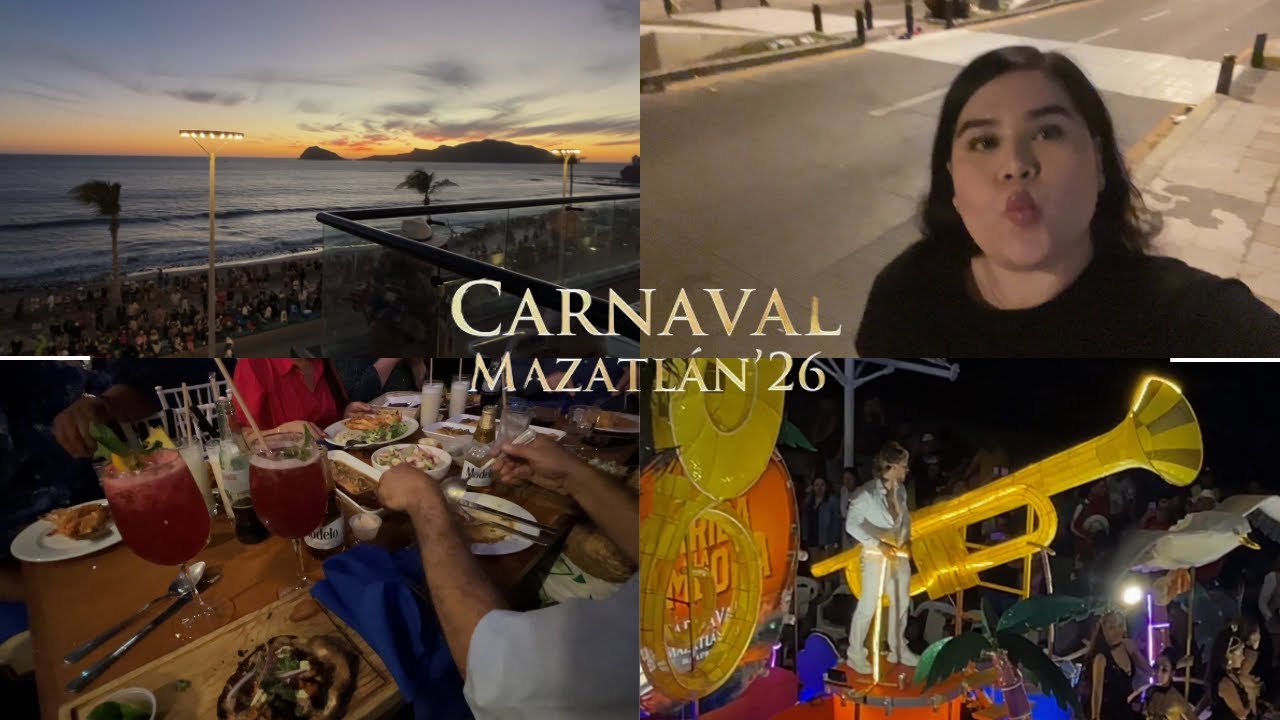 Así me la pasé en el Carnaval de Mazatlán 2026🎭 | Vlog 31