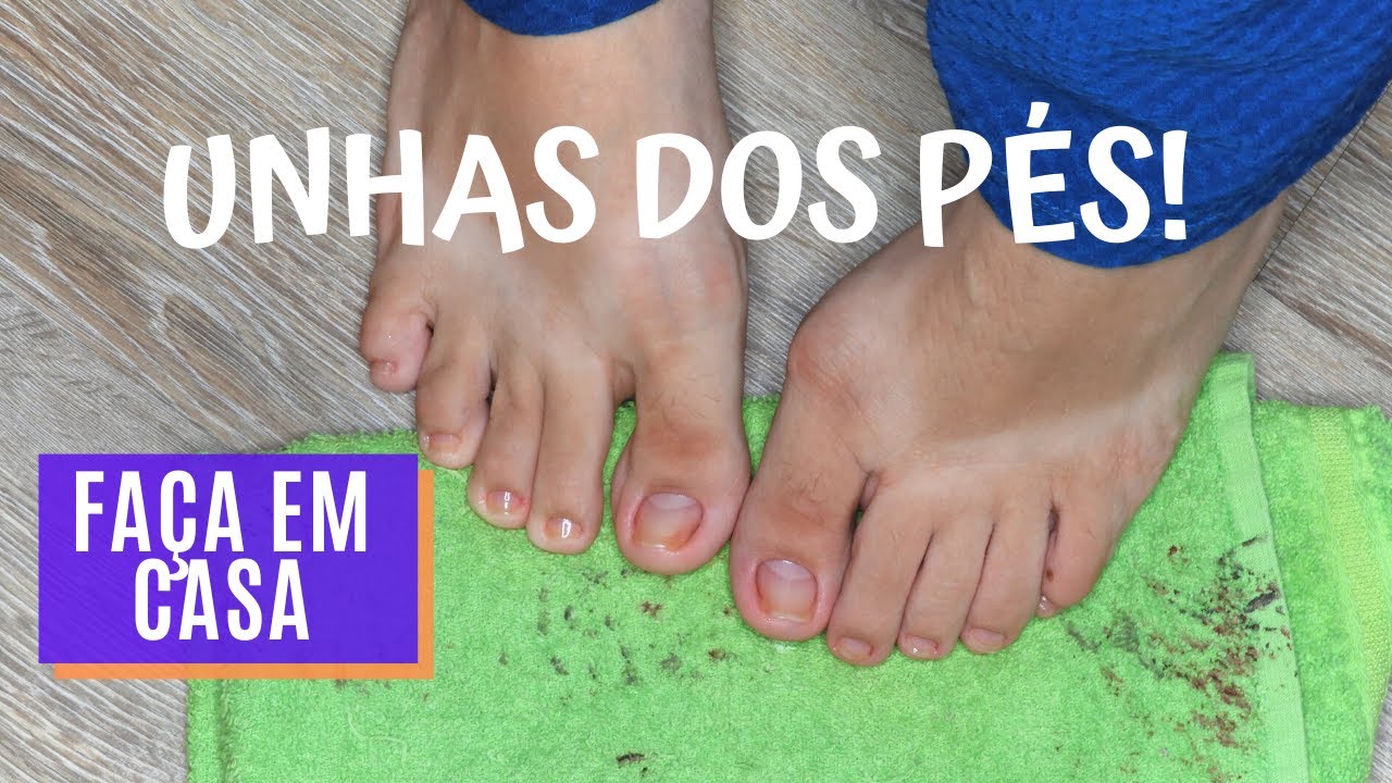 Como Fazer as Unhas dos Pés em CASA + Dicas para os Pés Ressecados!