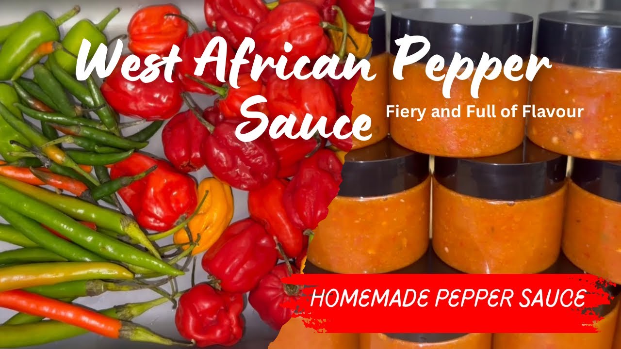 West African Pepper Sauce | Quick & Spicy Recipe