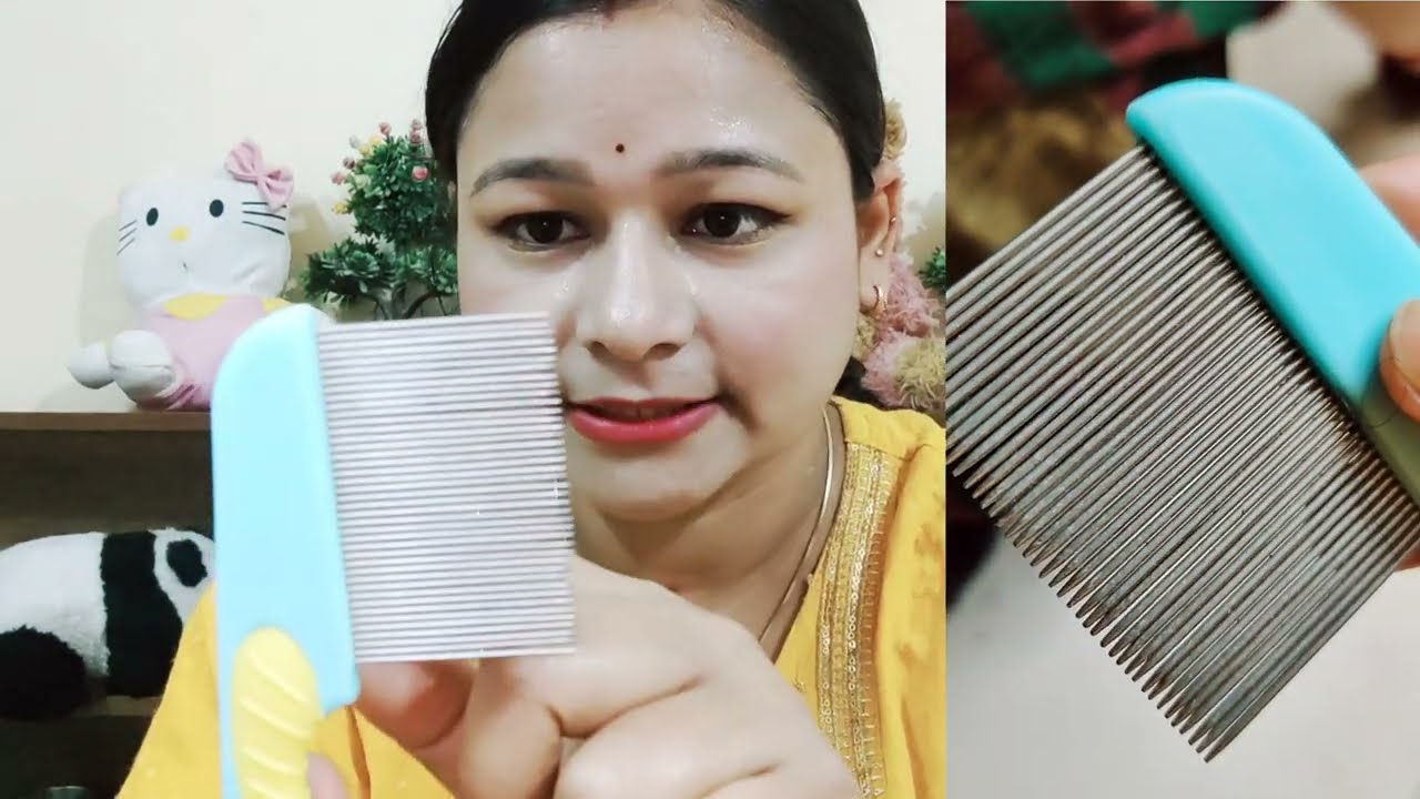 Lice Comb Review / Head Lice, Nit Lice Egg & Dandruff Problem Permanently Solve / Anti Lice Comb