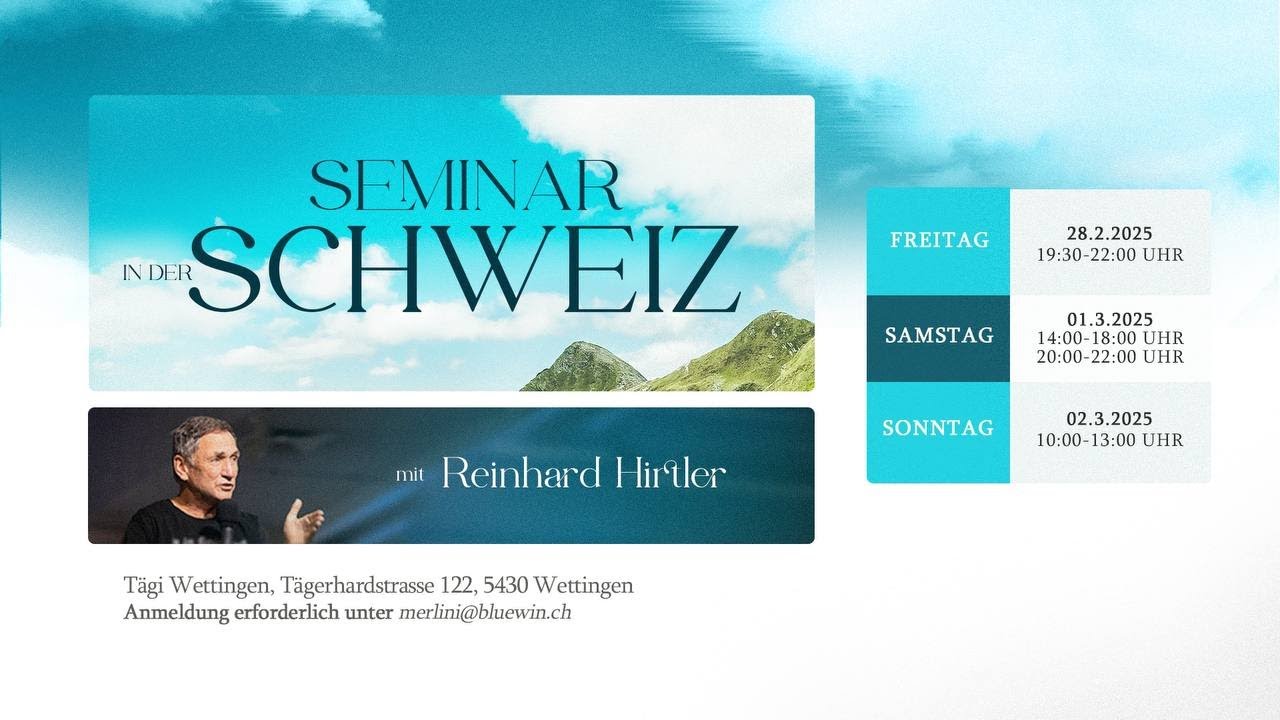 KINDLICHES VERTRAUEN (Seminar Fr.28.02.2025, 19:30 | Wettingen, Schweiz)