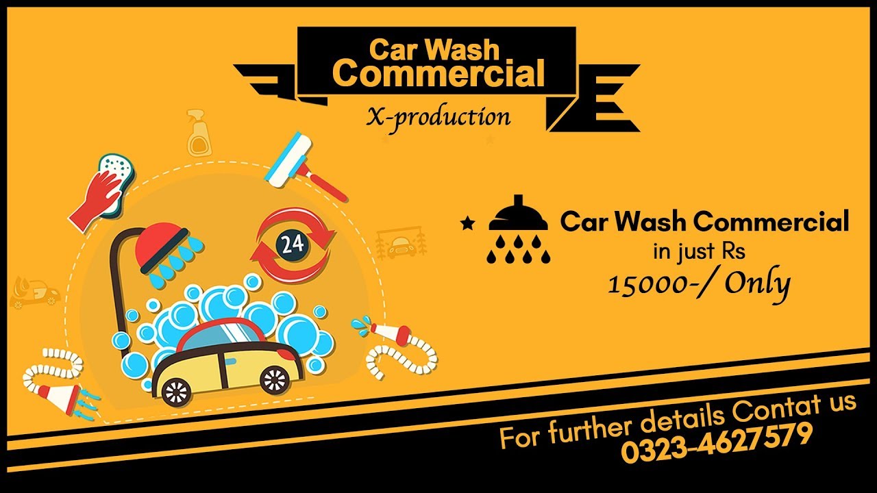 This Commercial is specially shoots for car washing companies by | X-Production