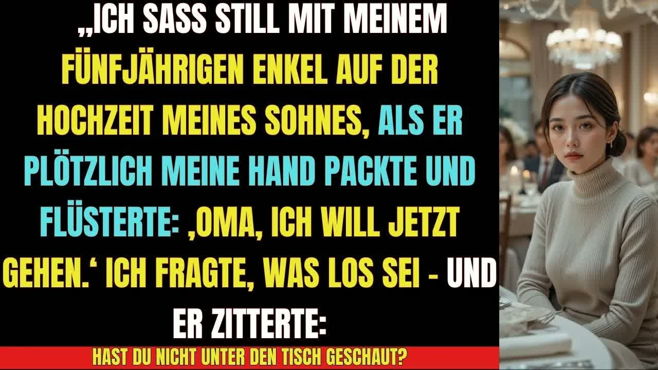„Er sagte： ‚Oma, hast du nicht unter den Tisch geschaut？‘ – und alles veränderte sich“