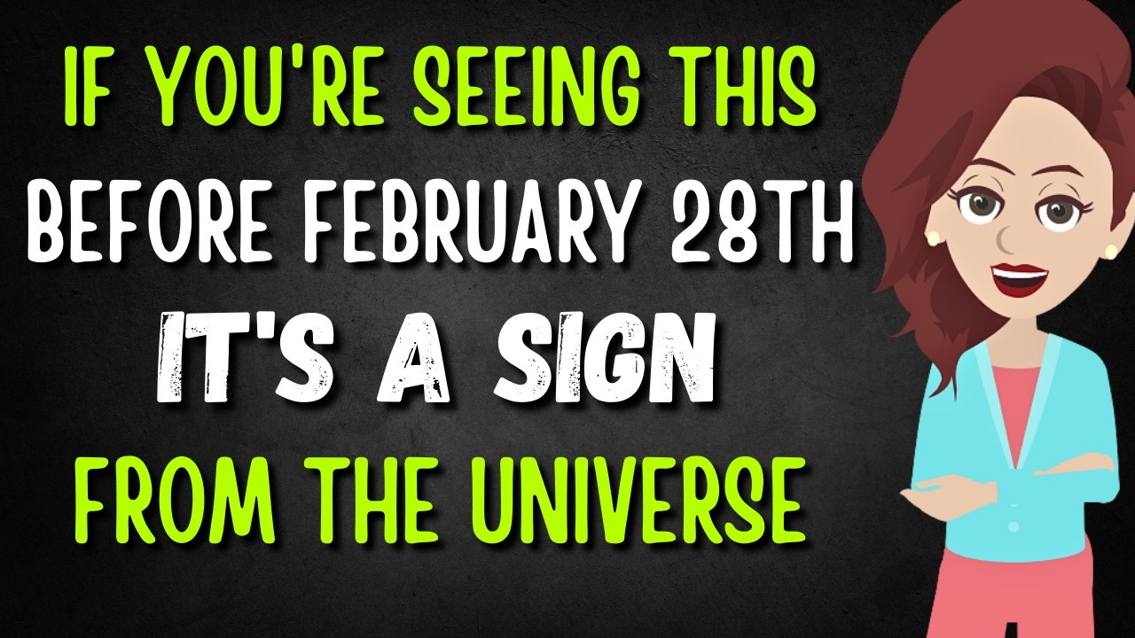 If you're seeing this before February 28th, it's a sign from the Universe... ✅ Abraham Hicks 2026