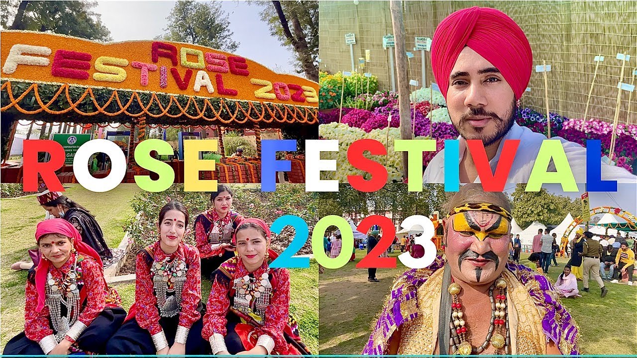 Rose Festival Chandigarh 2023 🌹 ❤️