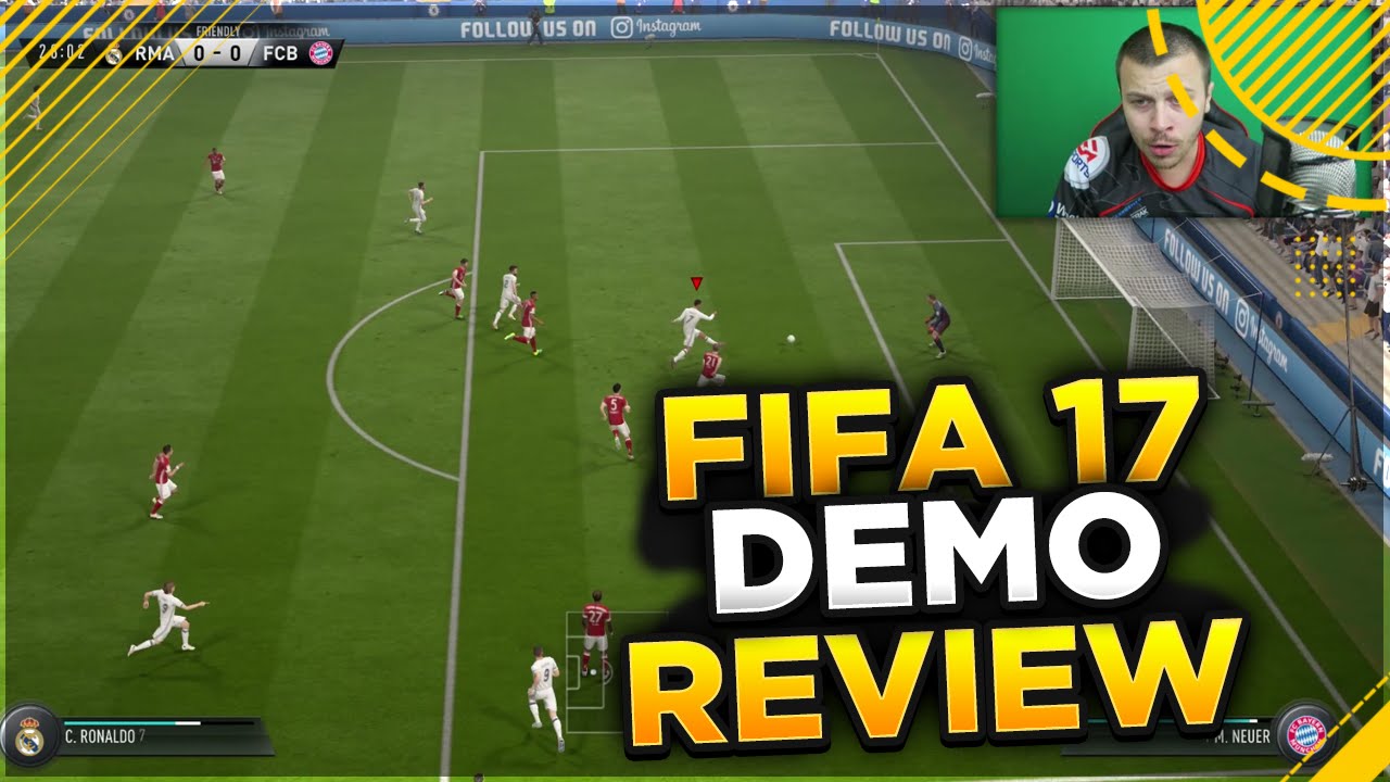 FIFA 17 DEMO GAMEPLAY REVIEW / REAL MADRID VS BAYERN MUNICH / NEW FEATURES & IMPROVEMENTS