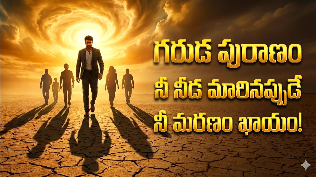 గరుడ పురాణం నీ నీడ మారినప్పుడే నీ మరణం భయం #garudapuranam 