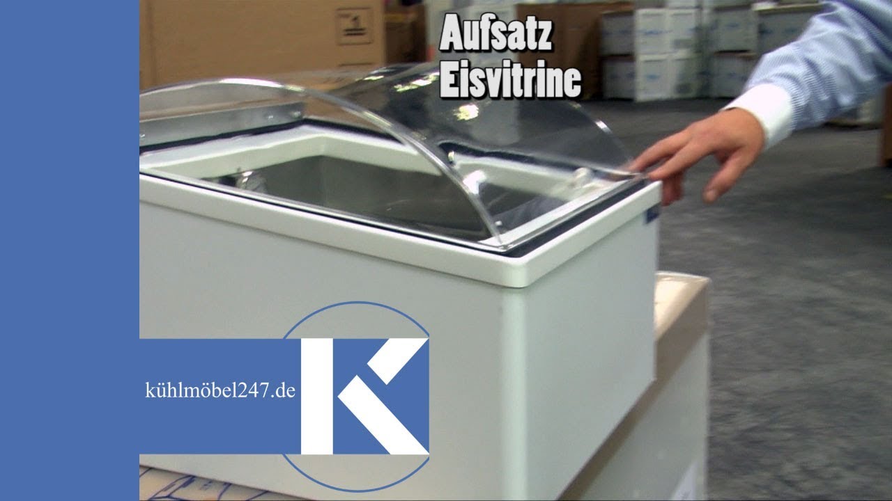 Eisvitrine Speiseeisvitrine Eistheke Eis Icebox 2 V Gastro - www.kuehlmoebel247.de