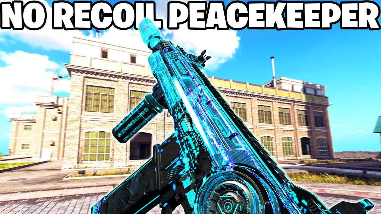 new PEACEKEEPER MK1 has NO RECOIL on Rebirth Island 😲🏝
