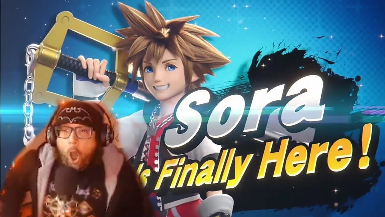 SORA IN SMASH REACTION!!!!