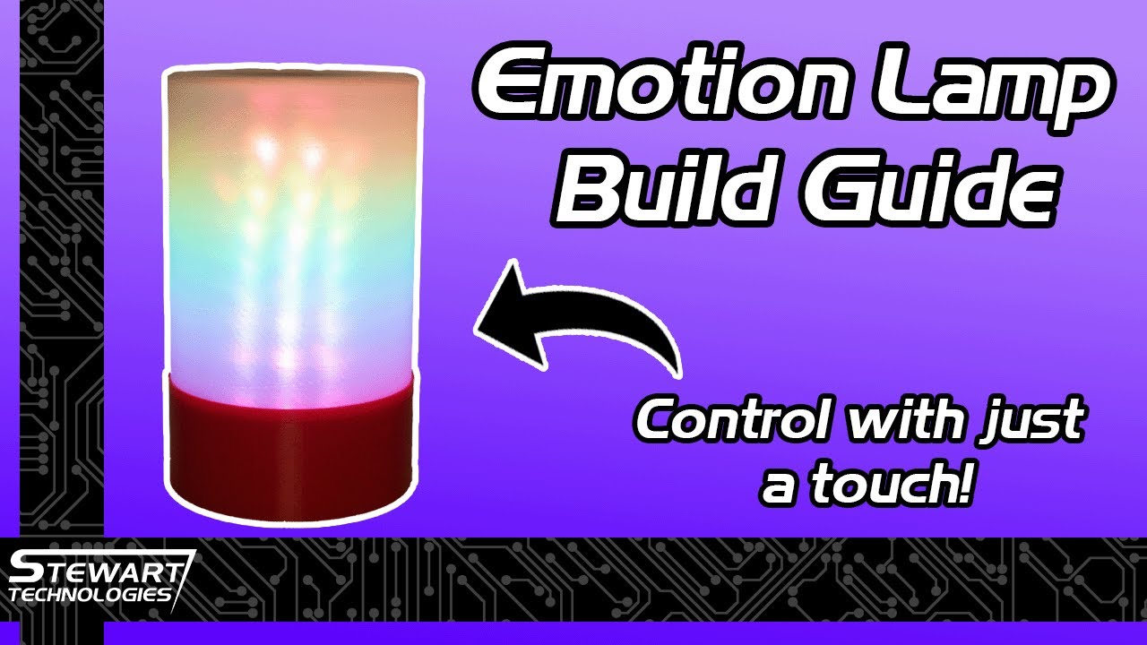 Long-Distance RGB Touch Lamp | Emotion Lamp Build Guide