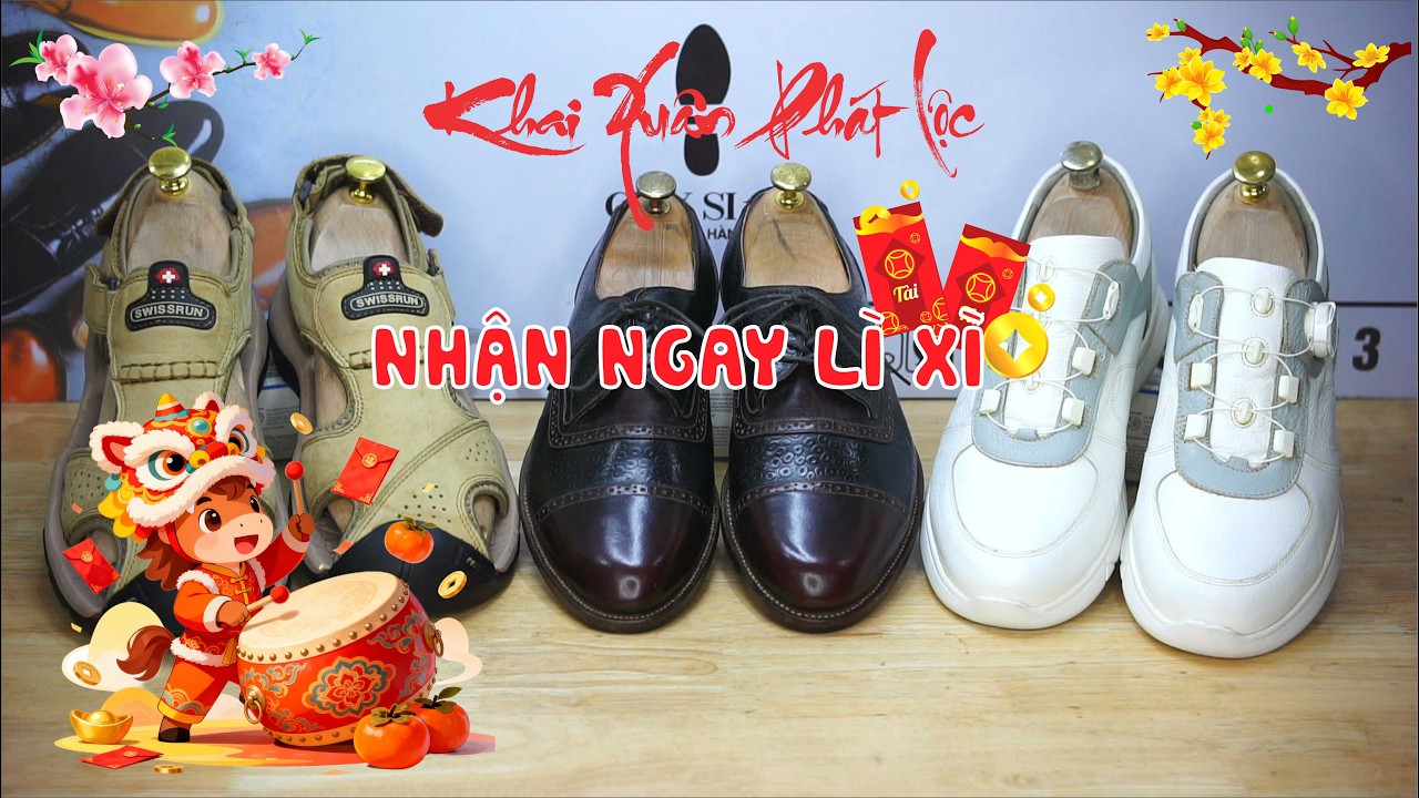 🧧 Khai Trương Phát Lộc – Tặng Lì Xì 50K Khi Mua Giày Si Hiệu! 26/2/26